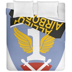 Badge Of First Allied Airborne Army Duvet Cover Double Side (california King Size) by abbeyz71