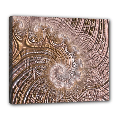 Fractal Art Pattern 3d Artwork Deluxe Canvas 24  x 20  (Stretched)