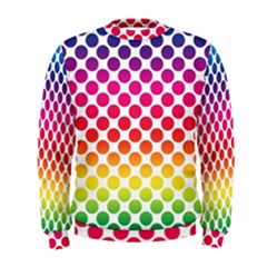 Polka Dots Spectrum Colours Dots Men s Sweatshirt by Pakrebo
