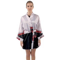 Bus Long Sleeve Kimono Robe