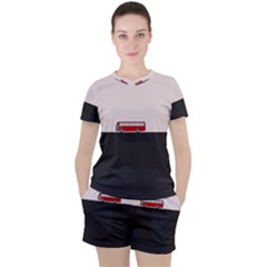Bus Women s Tee and Shorts Set