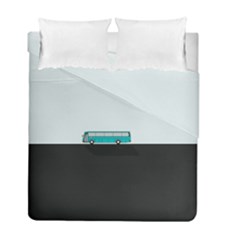 Bus Duvet Cover Double Side (full/ Double Size) by Valentinaart