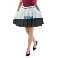 Bus A-line Pocket Skirt