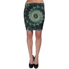 Fractal Art Spiral Mathematical Bodycon Skirt