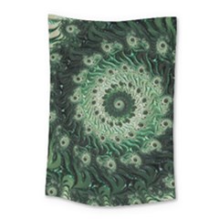 Fractal Art Spiral Mathematical Small Tapestry