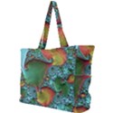 Fractal Art Colorful Pattern Simple Shoulder Bag View1