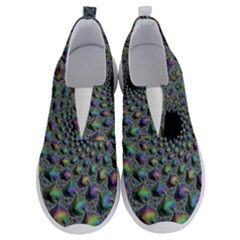 Fractal Rainbow Art Artwork Design No Lace Lightweight Shoes