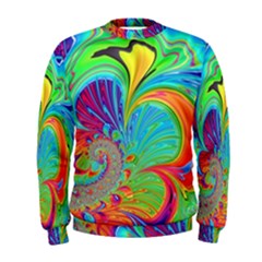 Fractal Art Psychedelic Fantasy Men s Sweatshirt by Pakrebo