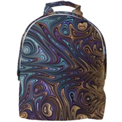 Fractal Art Artwork Globular Mini Full Print Backpack by Pakrebo