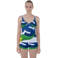 Logo Of Brazil Social Liberal Party Tie Front Two Piece Tankini by abbeyz71