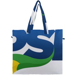 Logo Of Brazil Social Liberal Party Canvas Travel Bag by abbeyz71