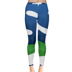 Logo Of Brazil Social Liberal Party Inside Out Leggings by abbeyz71