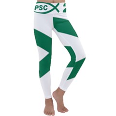 Logo Of Social Christian Party Of Brazil Kids  Lightweight Velour Classic Yoga Leggings by abbeyz71