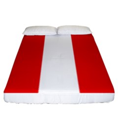 Flag Of Allies Of World War Two Fitted Sheet (king Size) by abbeyz71