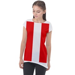 Flag Of Allies Of World War Two Cap Sleeve High Low Top by abbeyz71