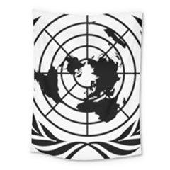 Emblem Of United Nations Medium Tapestry by abbeyz71