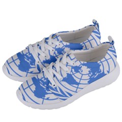 Blue Emblem Of United Nations Women s Lightweight Sports Shoes