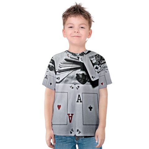 All Aces Kids  Cotton Tee by WensdaiAmbrose