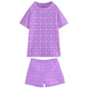 Wreath Differences Kids  Swim Tee and Shorts Set View1