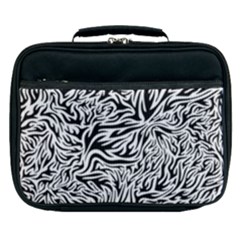 Flames Fire Pattern Digital Art Lunch Bag by Pakrebo