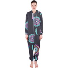 Dreamcatcher Seamless American Hooded Jumpsuit (ladies)  by Pakrebo