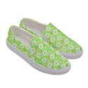 Zephyranthes Candida White Flowers Women s Canvas Slip Ons View3