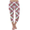 Christmas Wallpaper Background Capri Winter Leggings  View1