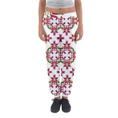 Christmas Wallpaper Background Women s Jogger Sweatpants