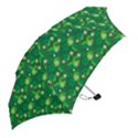 4 Leaf Clover Star Glitter Seamless Mini Folding Umbrellas View2