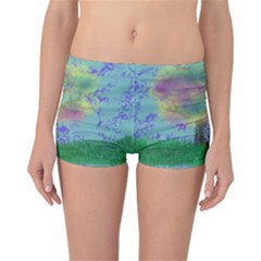 Paradise Reversible Boyleg Bikini Bottoms by PurpleDuckyDesigns