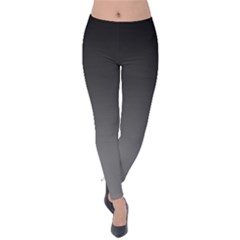 Charcoal Fade Velvet Leggings