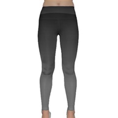 Charcoal Fade Yoga Leggings by TopitOff