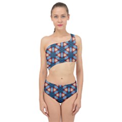 Pattern Tile Background Seamless Spliced Up Two Piece Swimsuit by Pakrebo