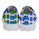 Vector Round Image Color Button Kids  Velcro No Lace Shoes View4