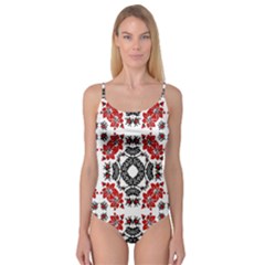 Ornament Seamless Pattern Element Camisole Leotard 