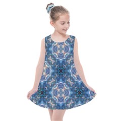 Graphic Pattern Bubble Wrap Bubbles Kids  Summer Dress by Pakrebo