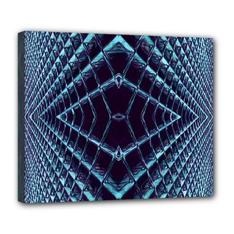 Sci Fi Texture Futuristic Design Deluxe Canvas 24  X 20  (stretched) by Pakrebo