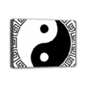 Yin Yang Eastern Asian Philosophy Mini Canvas 7  x 5  (Stretched) View1