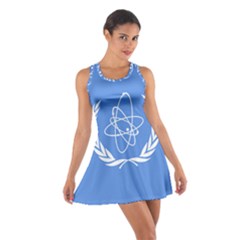 Flag Of Iaea Cotton Racerback Dress