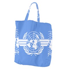Flag Of Icao Giant Grocery Tote by abbeyz71