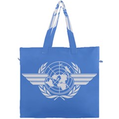 Flag Of Icao Canvas Travel Bag by abbeyz71