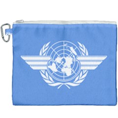 Flag Of Icao Canvas Cosmetic Bag (xxxl) by abbeyz71