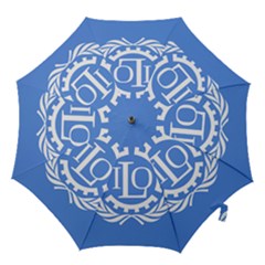 Flag Of International Labour Organization Hook Handle Umbrellas (large) by abbeyz71
