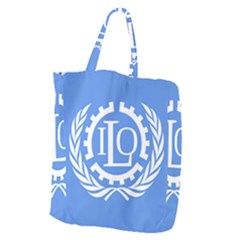 Flag Of International Labour Organization Giant Grocery Tote by abbeyz71