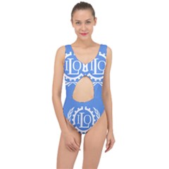 Flag Of International Labour Organization Center Cut Out Swimsuit by abbeyz71