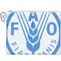 Logo Of Food And Agriculture Organization Canvas Cosmetic Bag (xxxl) by abbeyz71