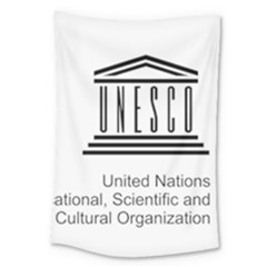 Logo Of Unesco Large Tapestry by abbeyz71