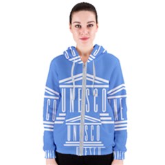 Flag Of Unesco Women s Zipper Hoodie by abbeyz71