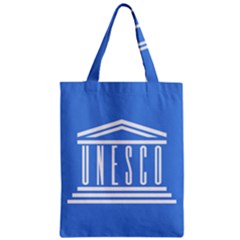 Flag Of Unesco Zipper Classic Tote Bag by abbeyz71