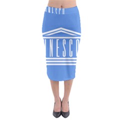 Flag Of Unesco Midi Pencil Skirt by abbeyz71